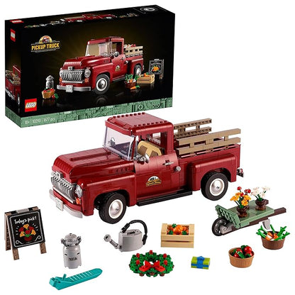 LEGO Pickup Truck 10290 Building Kit for Adults (1,677 Pcs),Multicolor