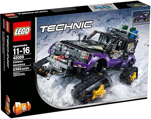 LEGO Technic Extreme Adventure Vehicle Building Blocks for Boys (Multicolour, 11 to 16 Years) - 2382 Pieces, 42069