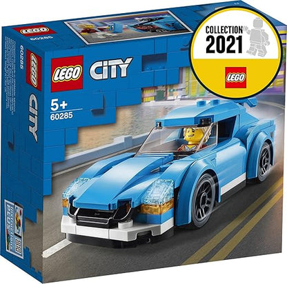 LEGO 60285 City Great Vehicles Sports Car Toy with Removable Roof, Racing Cars Building Sets - Multicolor (195 Pieces)