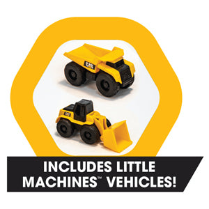 Cat Little Machne Power Truck Train Set