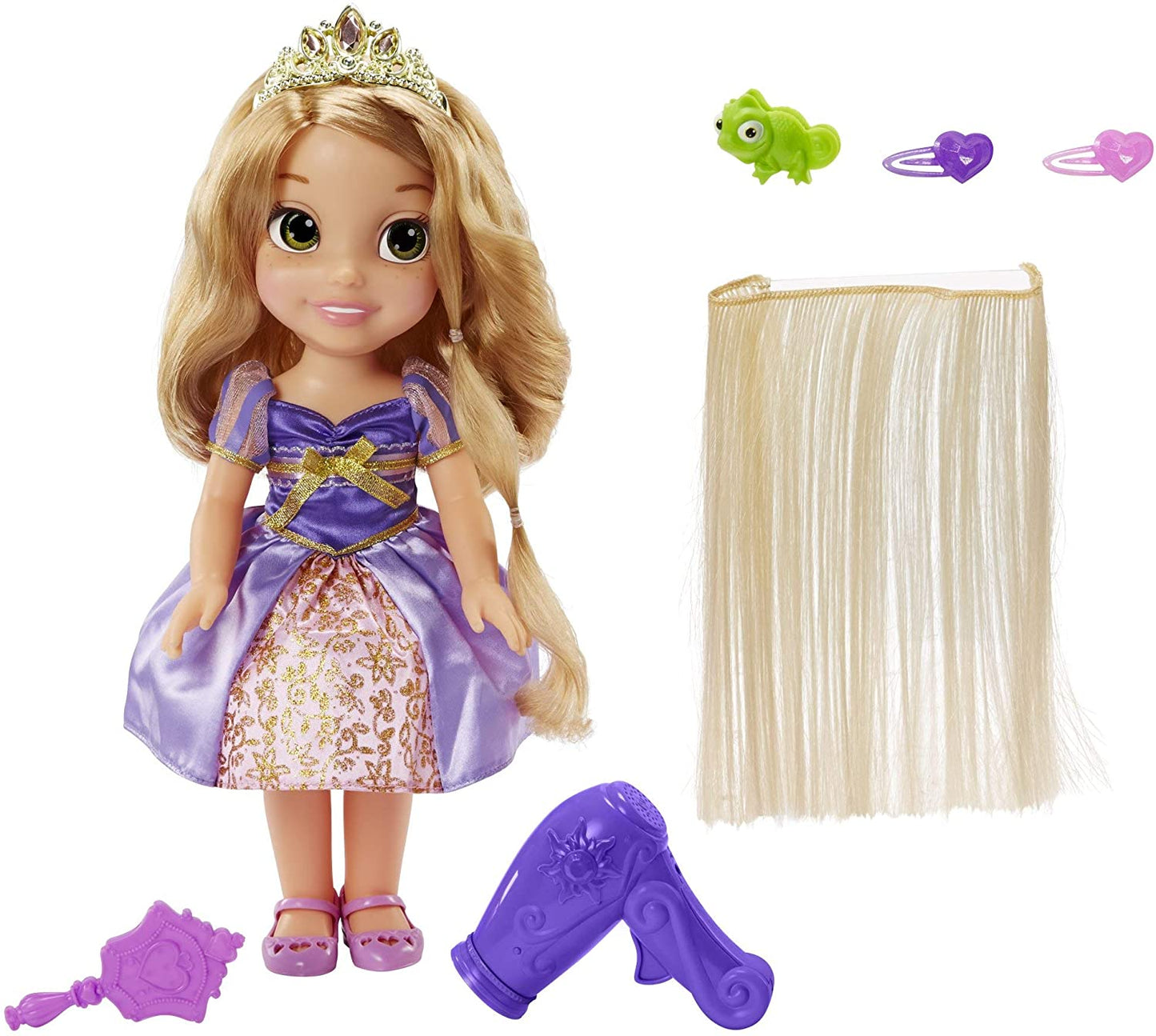 Dprincess Toddler Style Me Doll Rapunzel 13"2Asst