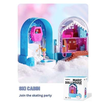 Magic Doll House - Ski Cabin