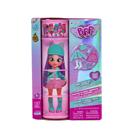 Cry Babies BFF Doll Lala 8Inch