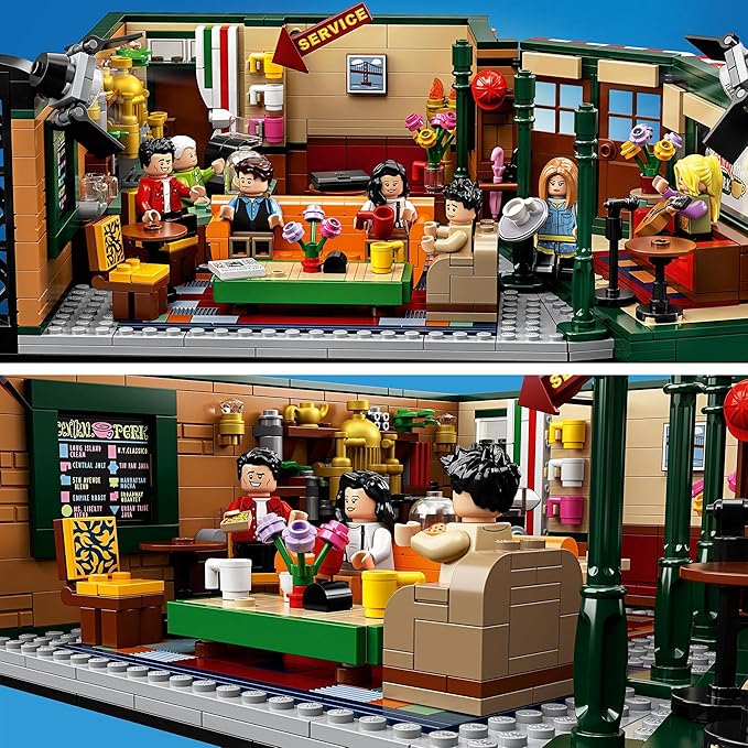 LEGO 21319 Central Perk for 16 Years and Above (1070 Pieces) Multicolor