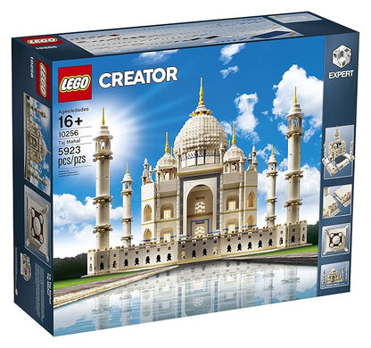 LEGO Creator Expert Taj Mahal 10256 Building Kit&Architecture Model,Perfect Set For Older Kids&Adults (5923 Pieces),White