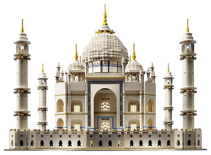 LEGO Creator Expert Taj Mahal 10256 Building Kit&Architecture Model,Perfect Set For Older Kids&Adults (5923 Pieces),White