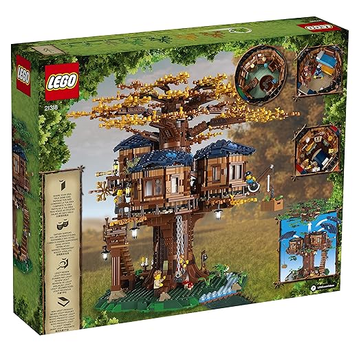 LEGO Ideas 21318 Tree House Building Kit (3036 Piece),Multicolor