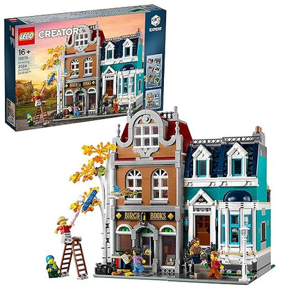 LEGO Creator Expert Bookshop 10270 Building Kit (2504 Pieces),Multicolor