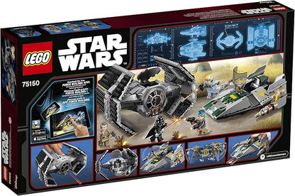 LEGO Vader's TIE Advanced vs. A-Wing Starfighter 75150