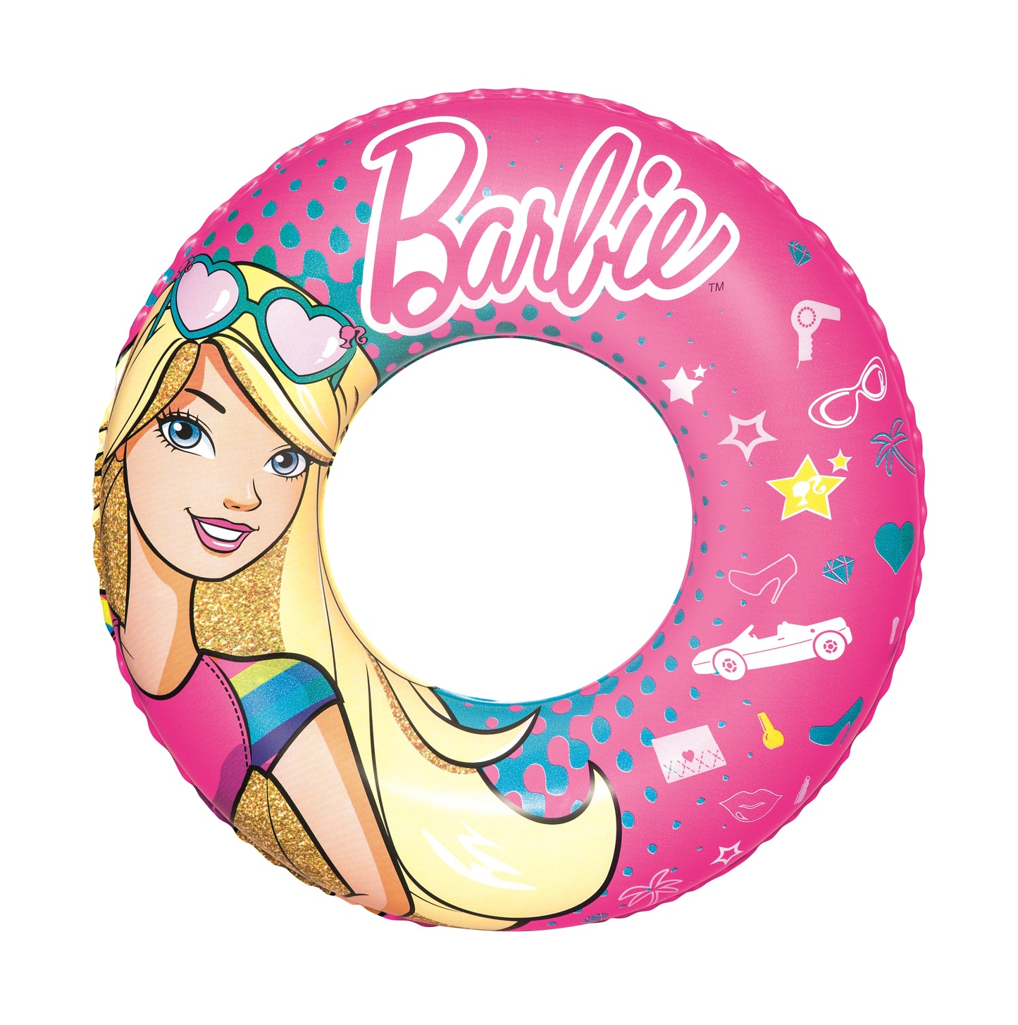 Bway Barbie Swim Ring 56Cm