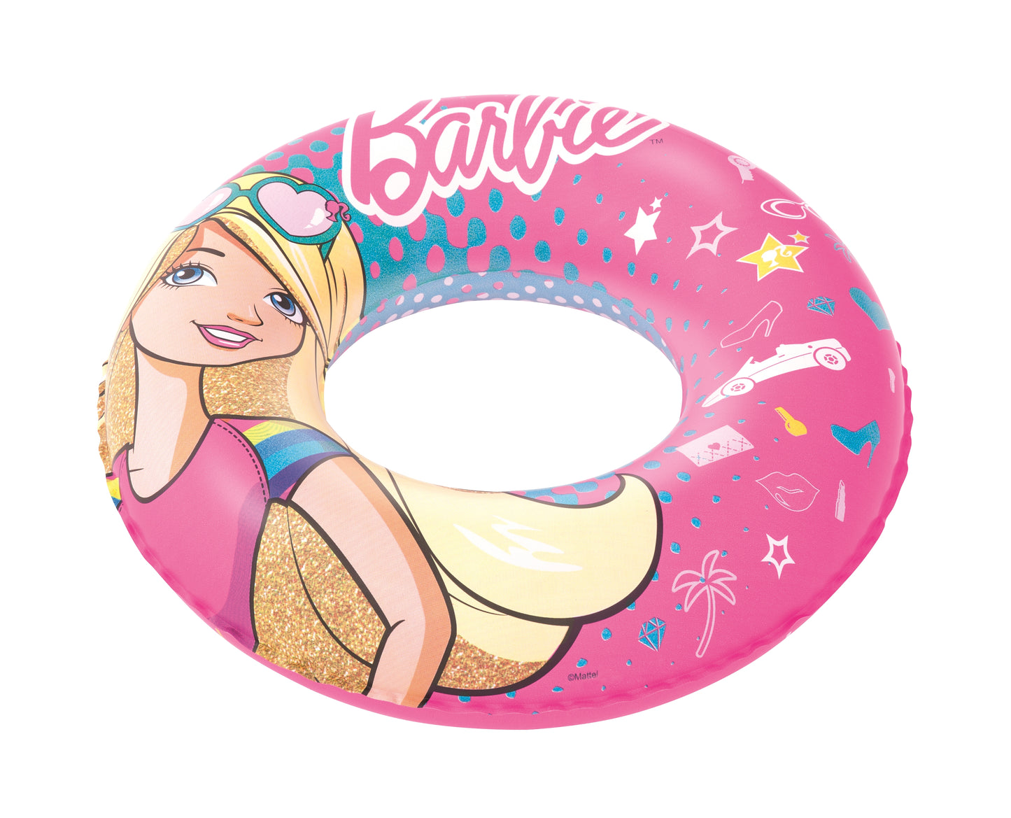 Bway Barbie Swim Ring 56Cm