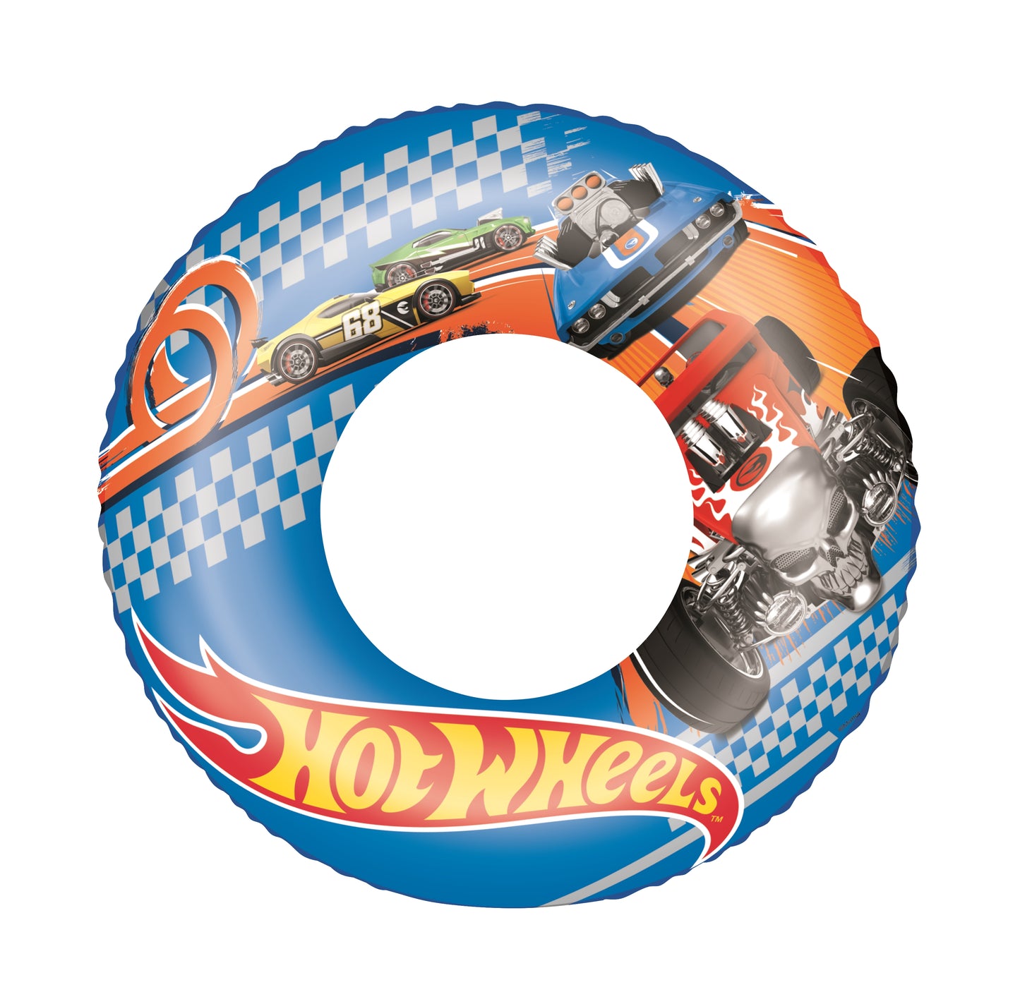 Bway Hot Wheels Swim Ring 56Cm