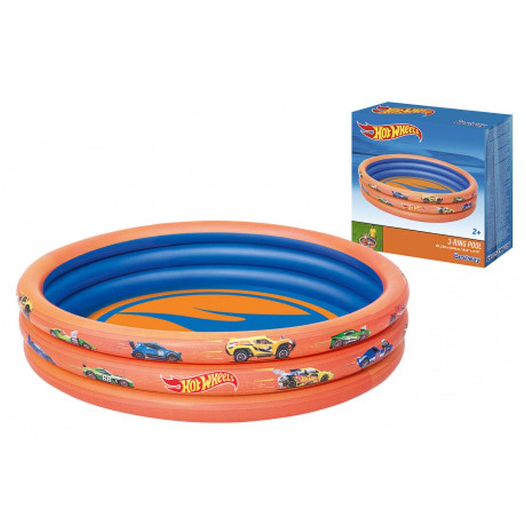 Bway Hot Wheels Pool 3-Ring 122X25