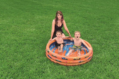 Bway Hot Wheels Pool 3-Ring 122X25