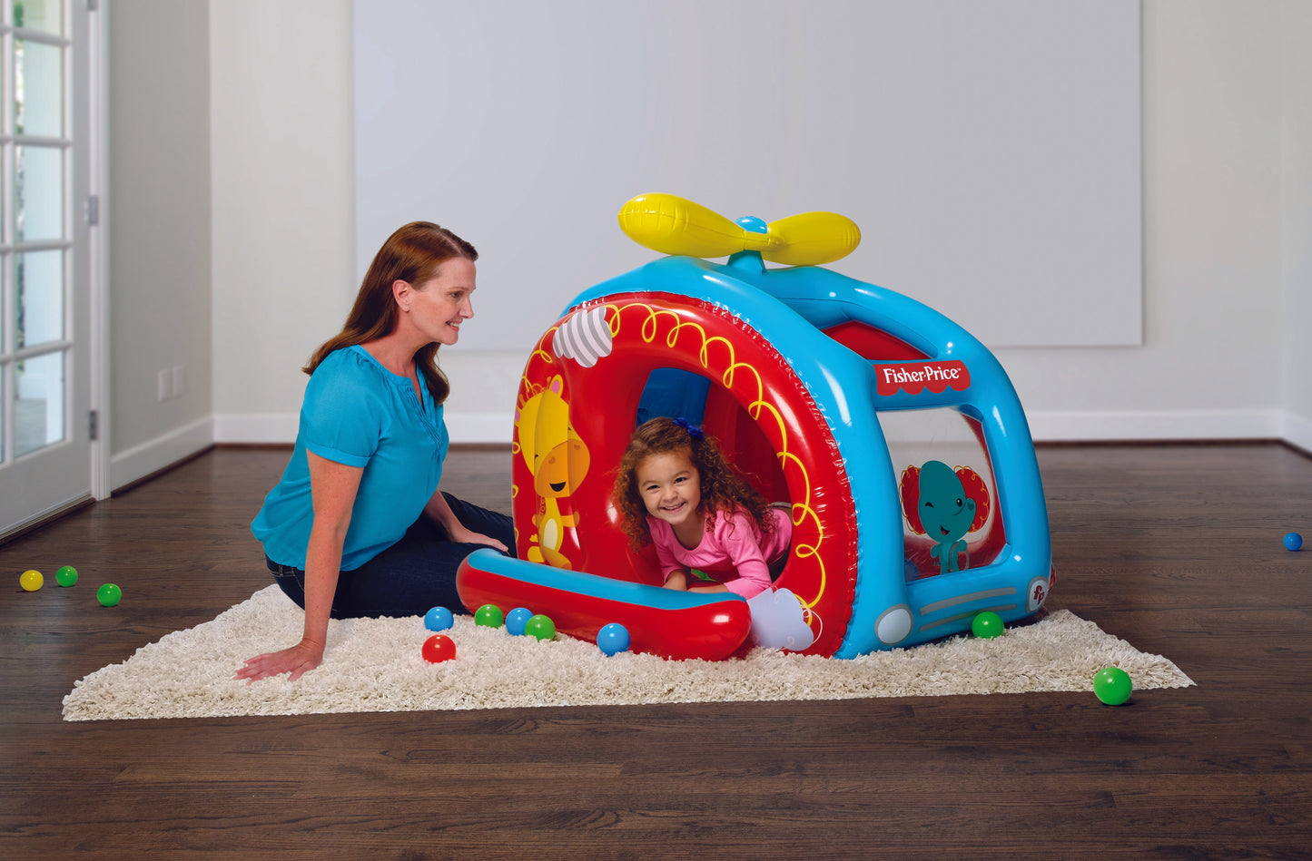 Bway Fisherprice Ballpit Heli 137X112X97