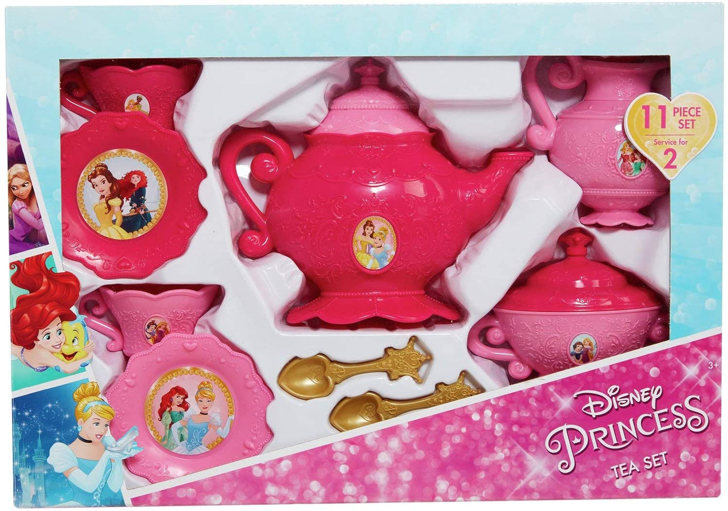 Disney Princess 11pcs Dinnerware Tea Set