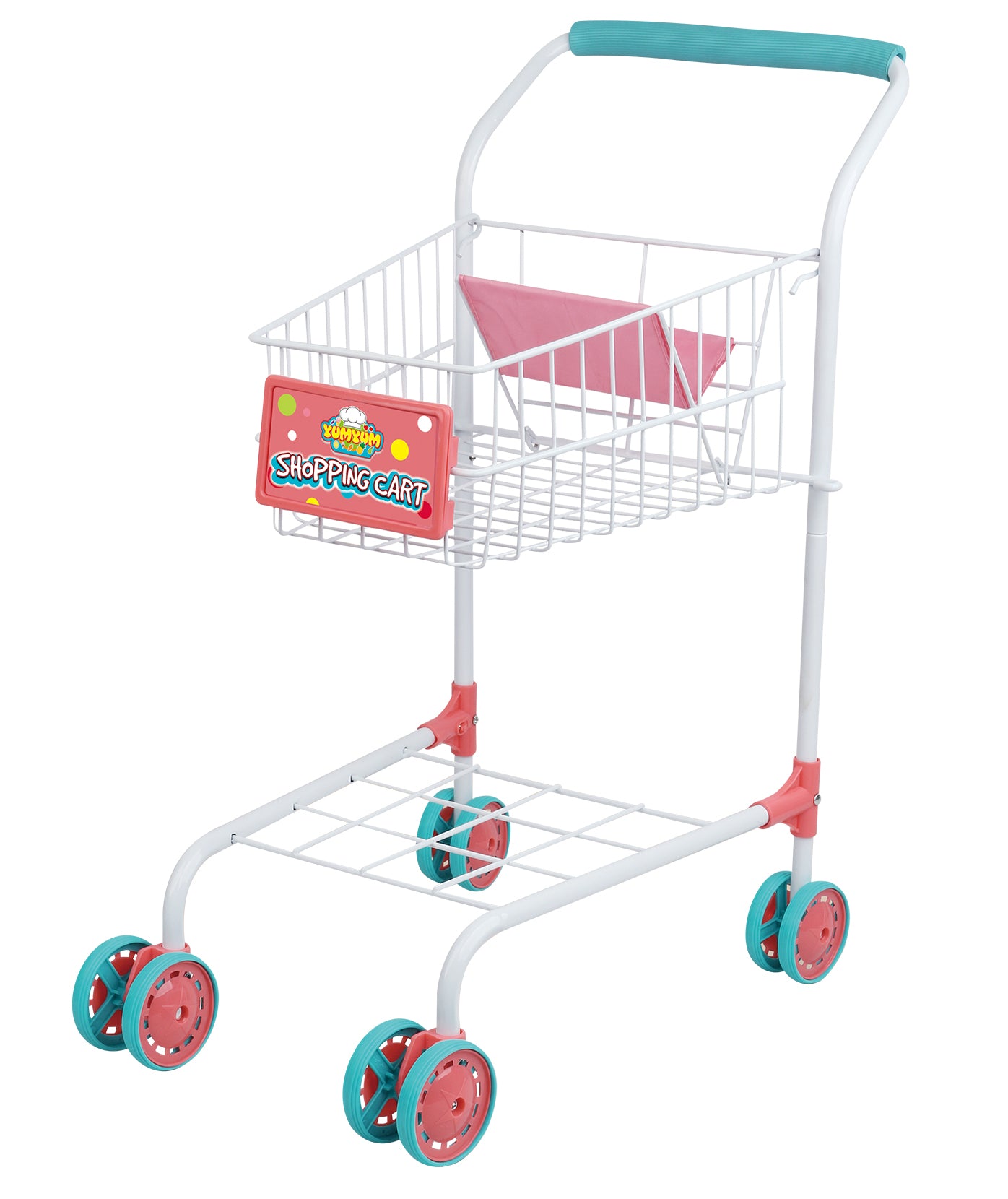 Power Joy Yumyum Metal Shopping Cart