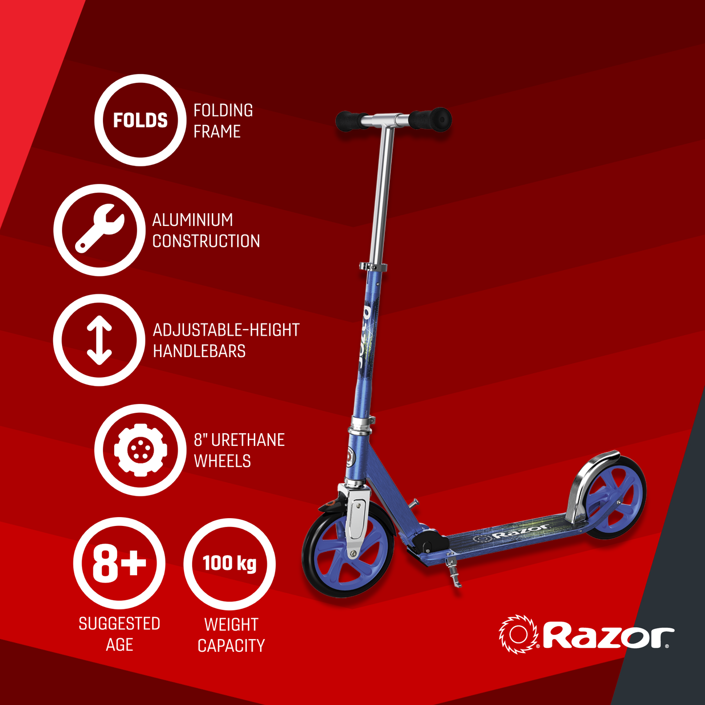 Razor Lux Scooter A5 Blue