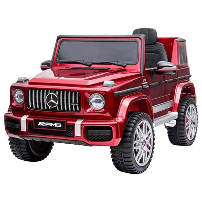 Mercedes G63 Kids Rideon Jeep - Painting Red (12V)