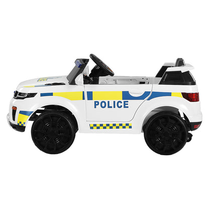 Amsham Kids Electric Police car -White (12V)