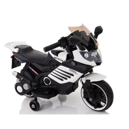 Amsham Kids Motorcycle - White (6v)