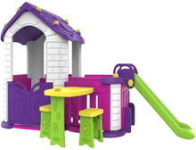 Amsham Mini Panda PlayHouse - Pink & violet