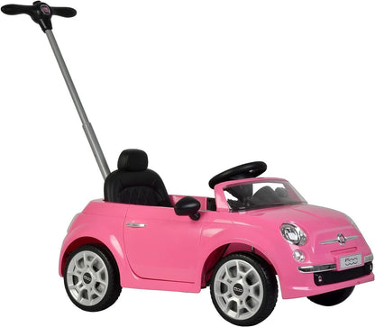 FIAT 500 HANDLE PUSH CAR - PINK