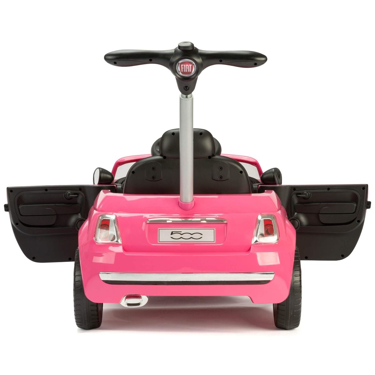 FIAT 500 HANDLE PUSH CAR - PINK