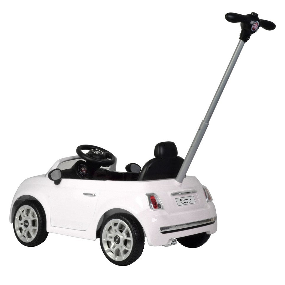 FIAT 500 HANDLE PUSH CAR - WHITE