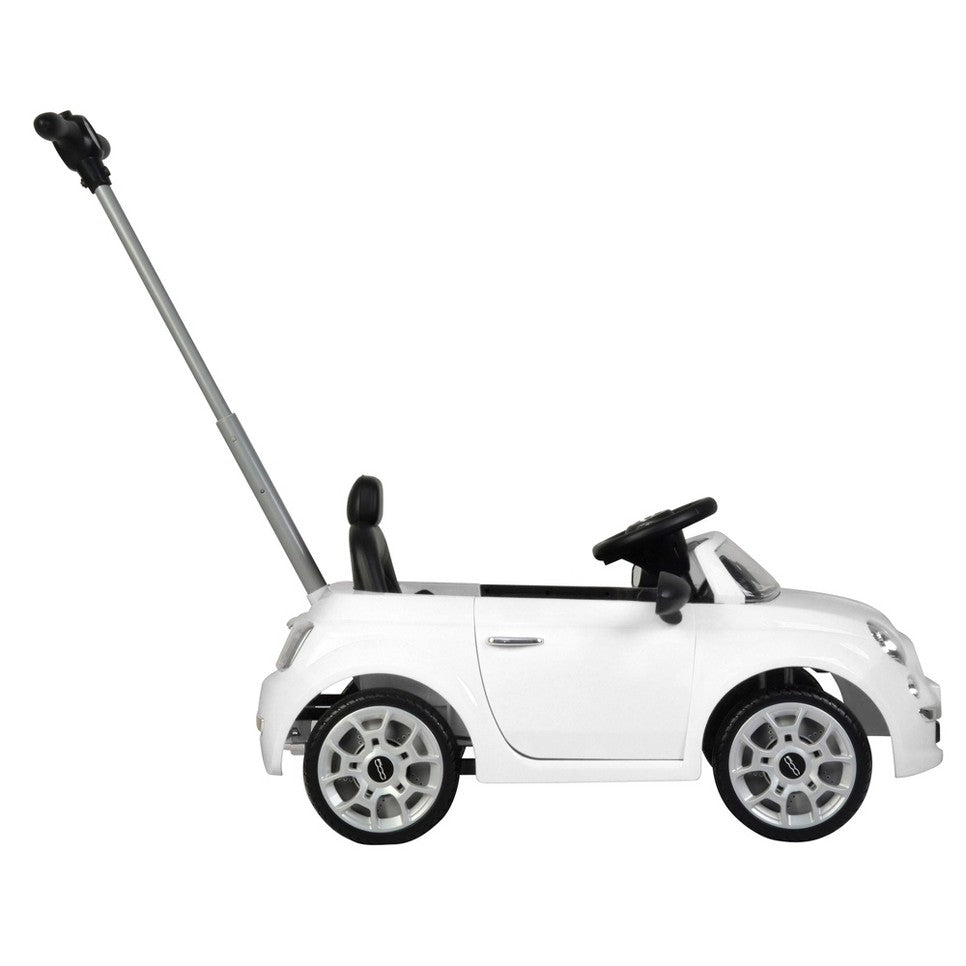 FIAT 500 HANDLE PUSH CAR - WHITE