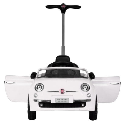 FIAT 500 HANDLE PUSH CAR - WHITE