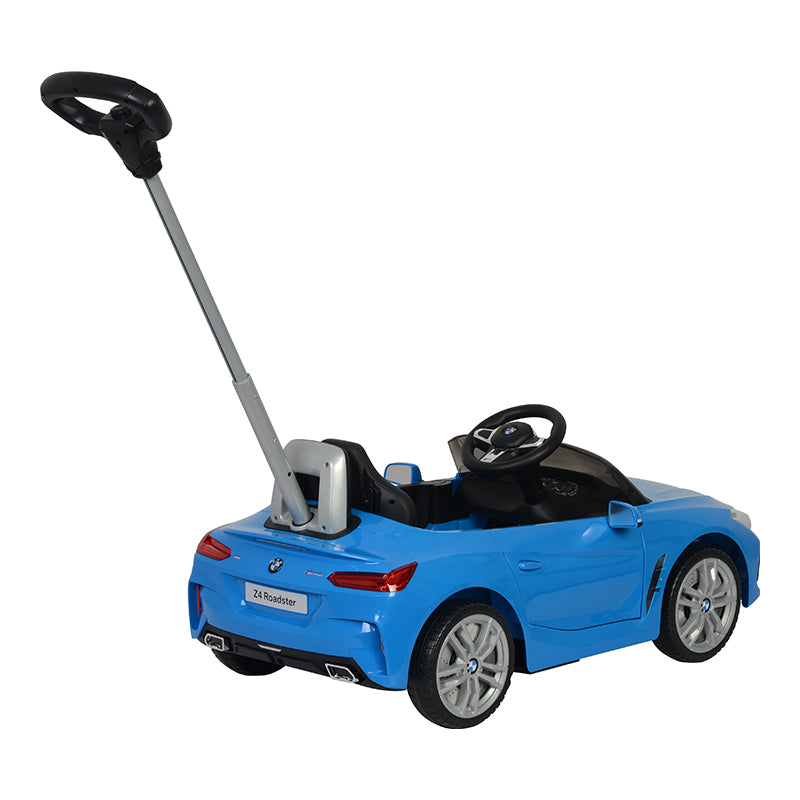 BMW Z4 WITH HANDLE PUSH CAR - BLUE