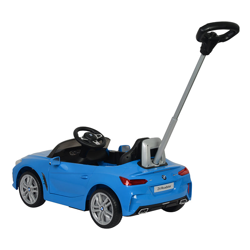 BMW Z4 WITH HANDLE PUSH CAR - BLUE