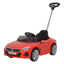 BMW Z4 WITH HANDLE PUSH CAR - RED