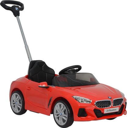 BMW Z4 WITH HANDLE PUSH CAR - RED