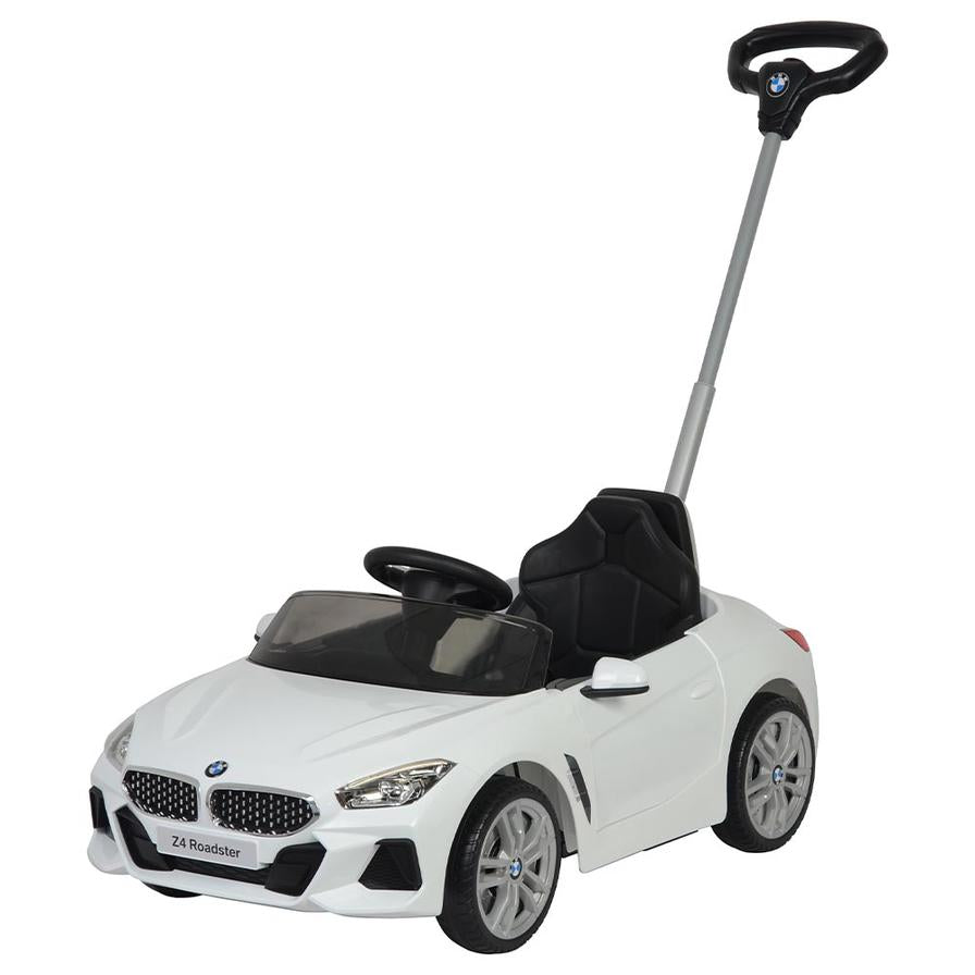 BMW Z4 WITH HANDLE PUSH CAR - WHITE