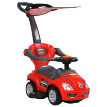 Amsham Mega Car Canpoy Pusher Car - Red