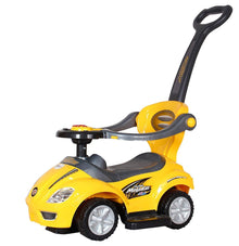 Amsham Mega Pusher Car - Yellow