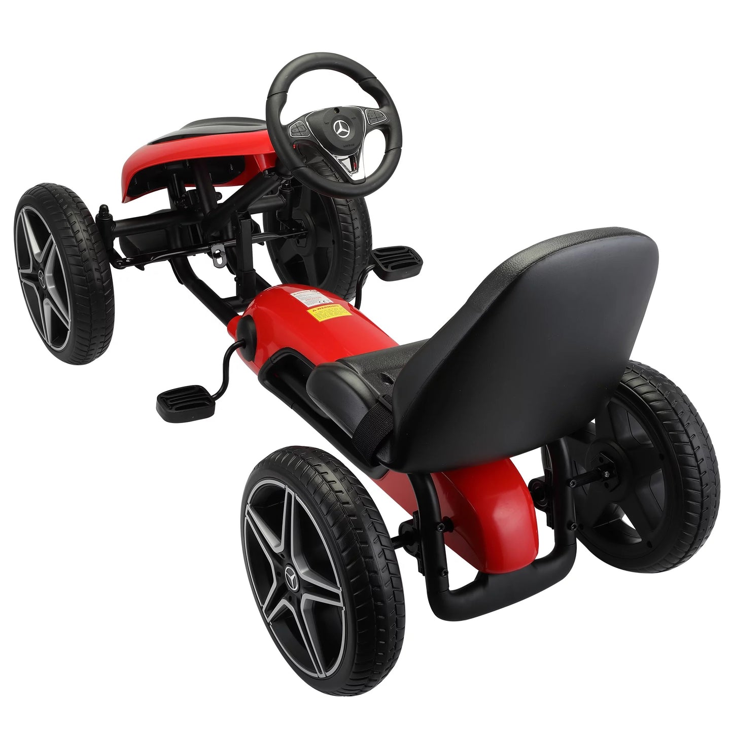 Mercedes Benz Pedal Go-Kart - Red