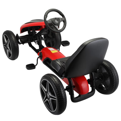 Mercedes Benz Pedal Go-Kart - Red