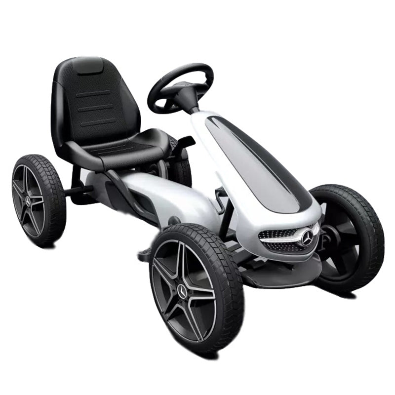 Mercedes Benz Pedal Go-Kart - White