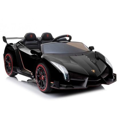 Lamborghini Veneno Kids Electric Car - Black (12V)