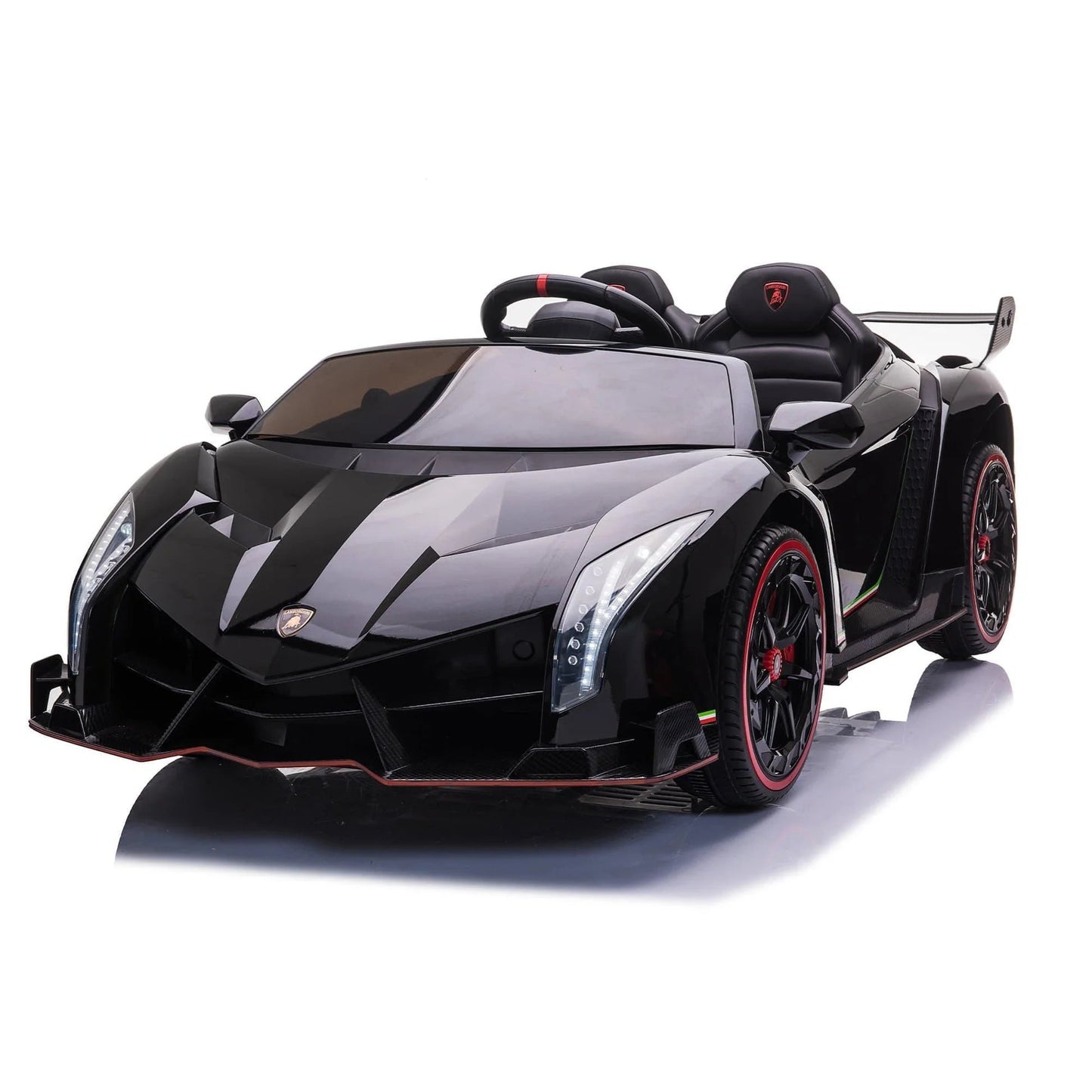 Lamborghini Veneno Kids Electric Car - Black (12V)