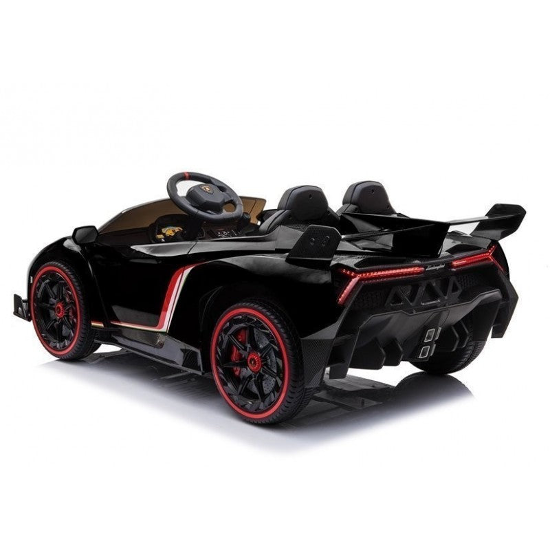 Lamborghini Veneno Kids Electric Car - Black (12V)