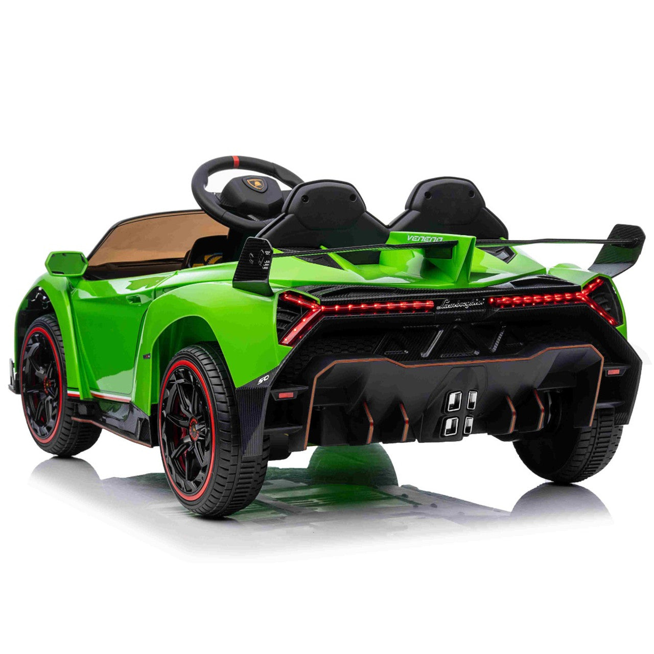 Lamborghini Veneno Kids Electric Car - Green (12V)