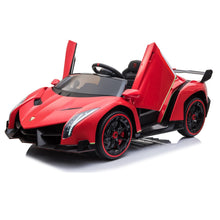 Lamborghini Veneno Kids Electric Car - Red (12V)