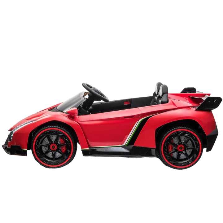 Lamborghini Veneno Kids Electric Car - Red (12V)