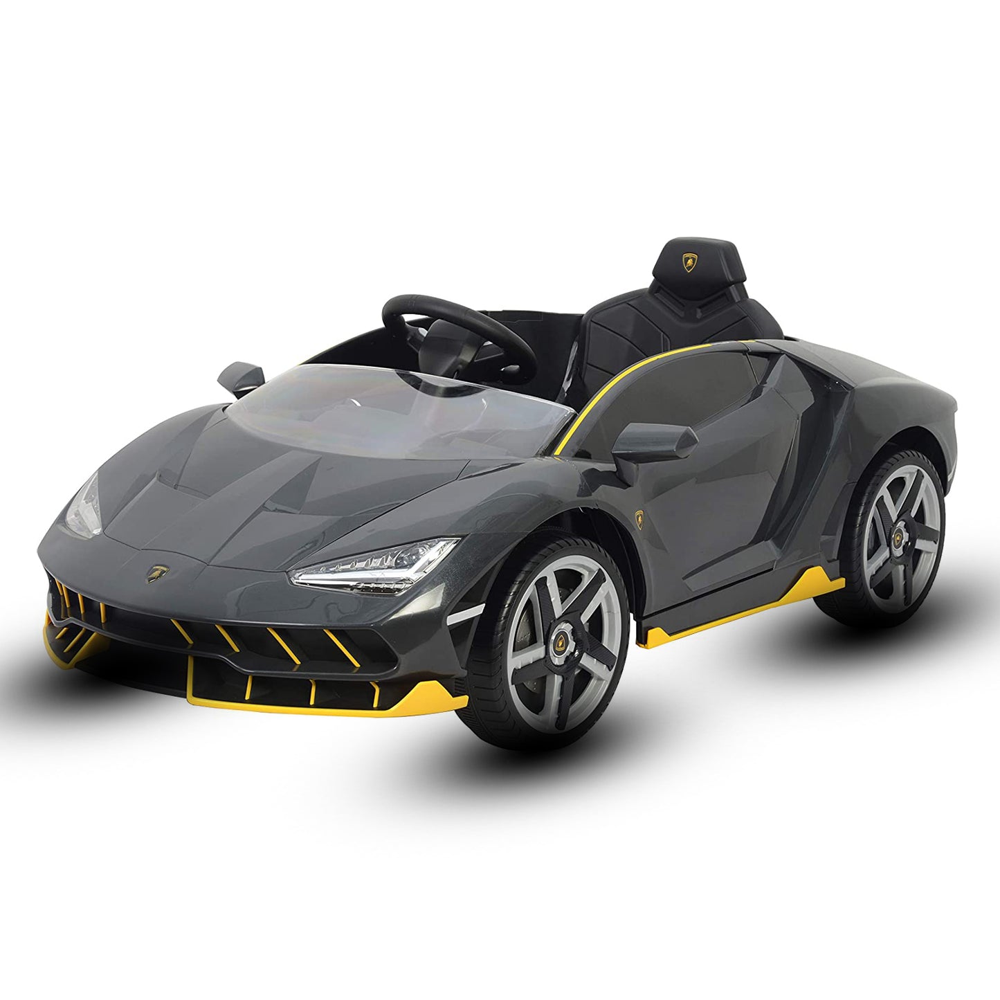 Lamborghini Centenario Battery Operated Kids Car - Grey (12V)