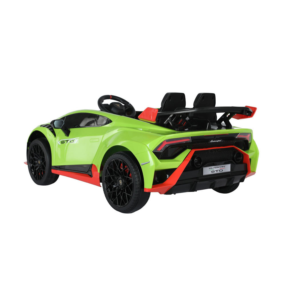 Lamborghini Hurcan STO Kids Car - Green (12V)