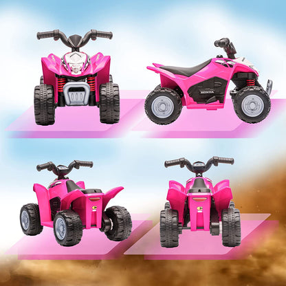 Honda Kids Quad Bike - Pink (6V)